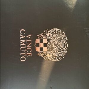 Vince Camuto Emerald Green and Gold Boots